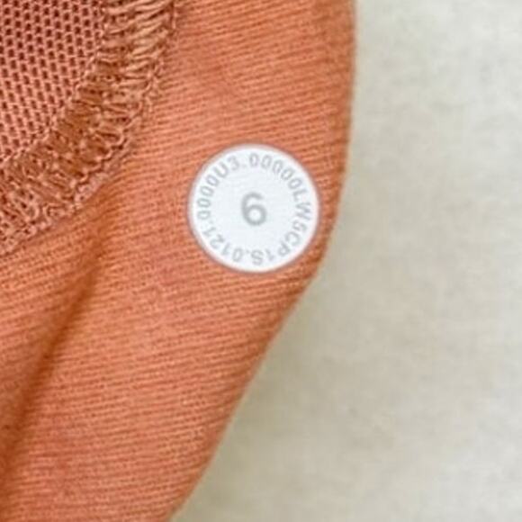 LULULEMON Ready to Rulu Jogger 29” Pants Desert Sun High Rise LW5CP1S Sz 6 - Picture 11 of 12